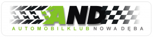 Automobilklub Nowa Dęba - białe - logo